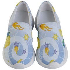 Science Fiction Outer Space Kids Lightweight Slip Ons by Salman4z