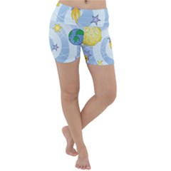 Science Fiction Outer Space Lightweight Velour Yoga Shorts by Salman4z