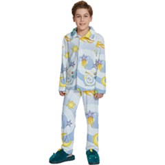 Science Fiction Outer Space Kids  Long Sleeve Velvet Pajamas Set by Salman4z