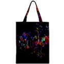 Grunge Paint Splatter Splash Ink Zipper Classic Tote Bag View1