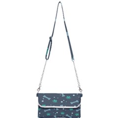 Bons Foot Prints Pattern Background Mini Crossbody Handbag by Salman4z