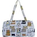 Cat Kitten Seamless Pattern Multi Function Bag View1