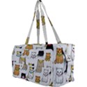 Cat Kitten Seamless Pattern Multi Function Bag View3