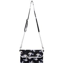 Crane Pattern Mini Crossbody Handbag by Salman4z