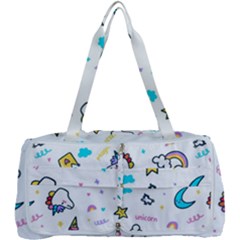 Unicorns-rainbows-seamless-pattern Multi Function Bag by Salman4z