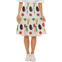 Vegetable Classic Short Skirt by SychEva