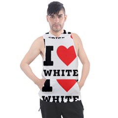 I Love White Raspberry Men s Sleeveless Hoodie by ilovewhateva