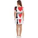 I love spumoni Tiered Short Sleeve Babydoll Dress View4