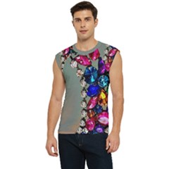 Colorful Diamonds Men s Raglan Cap Sleeve Tee by Sparkle