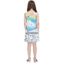 Rainbow Fun Cute Minimal Doodle Drawing Kids  Lightweight Sleeveless Dress View2