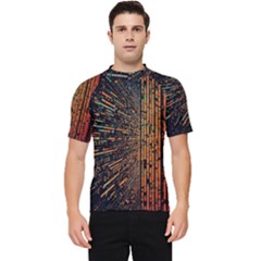 Data Abstract Abstract Background Background Men s Short Sleeve Rash Guard by Ravend