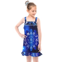 Astrology Horoscopes Constellation Kids  Overall Dress by danenraven