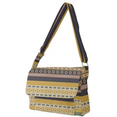 Seamless-pattern-egyptian-ornament-with-lotus-flower Full Print Messenger Bag (s) by Salman4z