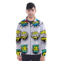 Set-colorful-comic-speech-bubbles Men s Windbreaker View1