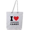 I love pumpkin candy Full Print Rope Handle Tote (Large) View1