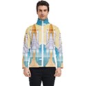 Space-exploration-illustration Men s Bomber Jacket View1