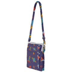 Space-seamless-pattern Multi Function Travel Bag by Salman4z