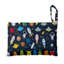 Big-set-cute-astronauts-space-planets-stars-aliens-rockets-ufo-constellations-satellite-moon-rover-v Foldable Grocery Recycle Bag View3