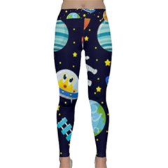 Space-seamless-pattern   - Classic Yoga Leggings by Salman4z