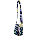 Space-seamless-pattern   - Shoulder Strap Belt Bag View2