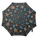 Space-seamless-pattern Hook Handle Umbrellas (Large) View1