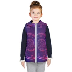 Time-machine Kids  Hooded Puffer Vest by Salman4z