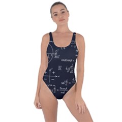 Mathematical-seamless-pattern-with-geometric-shapes-formulas Bring Sexy Back Swimsuit by Salman4z