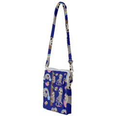 Hand-drawn-cute-sloth-pattern-background Multi Function Travel Bag by Salman4z