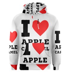 I Love Apple Caramel Men s Core Hoodie by ilovewhateva