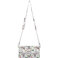 Seamless-pattern-with-cute-sloths Mini Crossbody Handbag by Salman4z