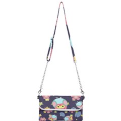 Owl-stars-pattern-background Mini Crossbody Handbag by Salman4z