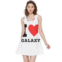 I Love Galaxy  Inside Out Reversible Sleeveless Dress by ilovewhateva