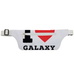 I Love Galaxy  Active Waist Bag by ilovewhateva