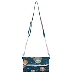 Seamless-pattern-owls-dreaming Mini Crossbody Handbag by Salman4z