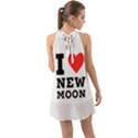 I love new moon Halter Tie Back Chiffon Dress View2