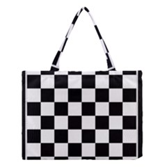 Chess-board-background-design Medium Tote Bag by Salman4z