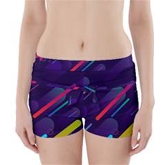 Colorful-abstract-background Boyleg Bikini Wrap Bottoms by Salman4z