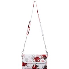 Ladybugs-pattern-texture-watercolor Mini Crossbody Handbag by Salman4z