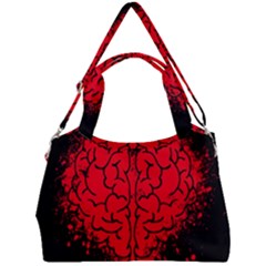 Heart Brain Mind Psychology Doubt Double Compartment Shoulder Bag by pakminggu