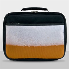 Beer Foam Bubbles Alcohol Glass Lunch Bag by pakminggu