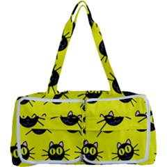 Cats Heads Pattern Design Multi Function Bag by pakminggu