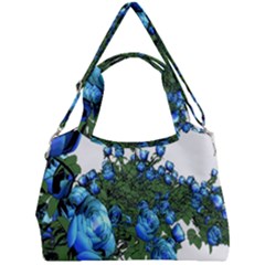 Flowers Roses Rose Nature Bouquet Double Compartment Shoulder Bag by pakminggu