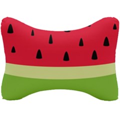 Watermelon Fruit Food Healthy Vitamins Nutrition Seat Head Rest Cushion by pakminggu