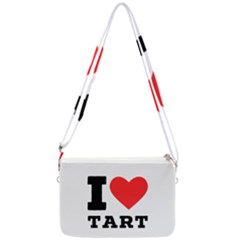 I Love Tart Double Gusset Crossbody Bag by ilovewhateva