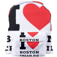 I Love Boston Cream Pie Giant Full Print Backpack by ilovewhateva