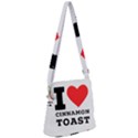 I love cinnamon toast Zipper Messenger Bag View1