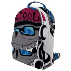 Cool Skull Flap Pocket Backpack (small) by pakminggu