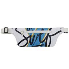 Wave Surfing Surfboard Surfing Active Waist Bag by pakminggu