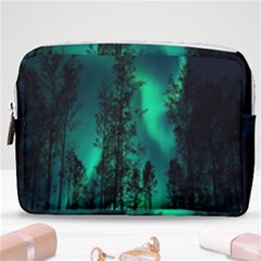 Aurora Northern Lights Celestial Magical Astronomy Make Up Pouch (medium) by pakminggu