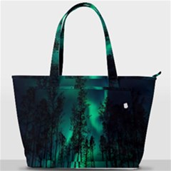 Aurora Northern Lights Celestial Magical Astronomy Back Pocket Shoulder Bag  by pakminggu